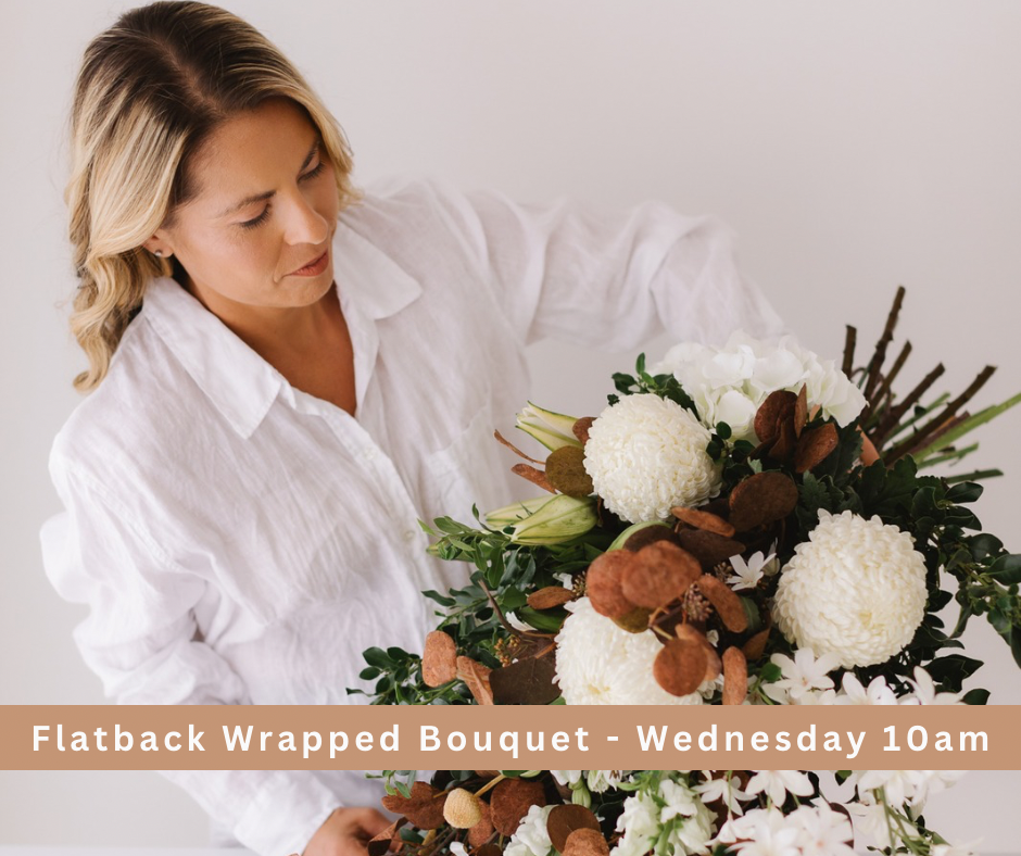 [SEEDLINGS] WRAPPED BOUQUET 1ST APRIL - BEGINNER FRIENDLY