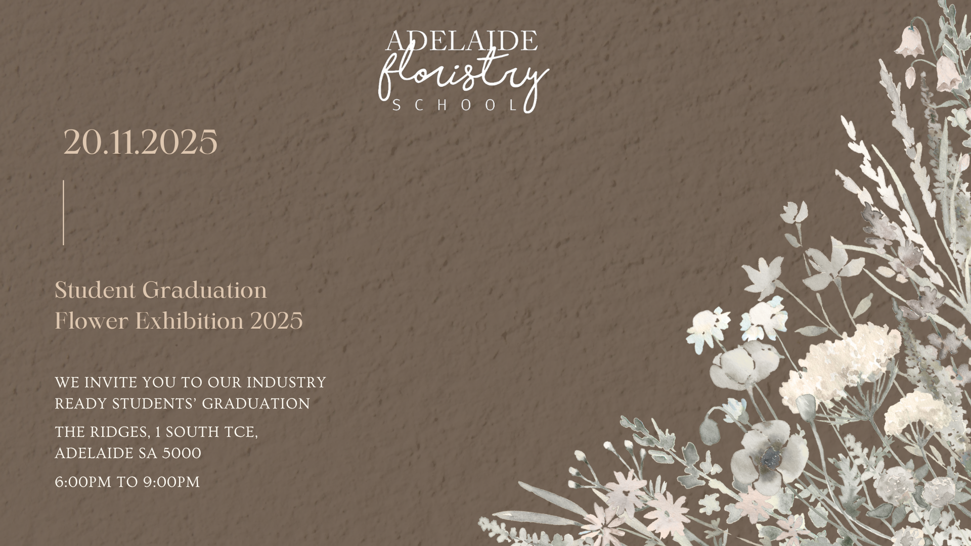 Student Graduation Flower Exhibition 2025