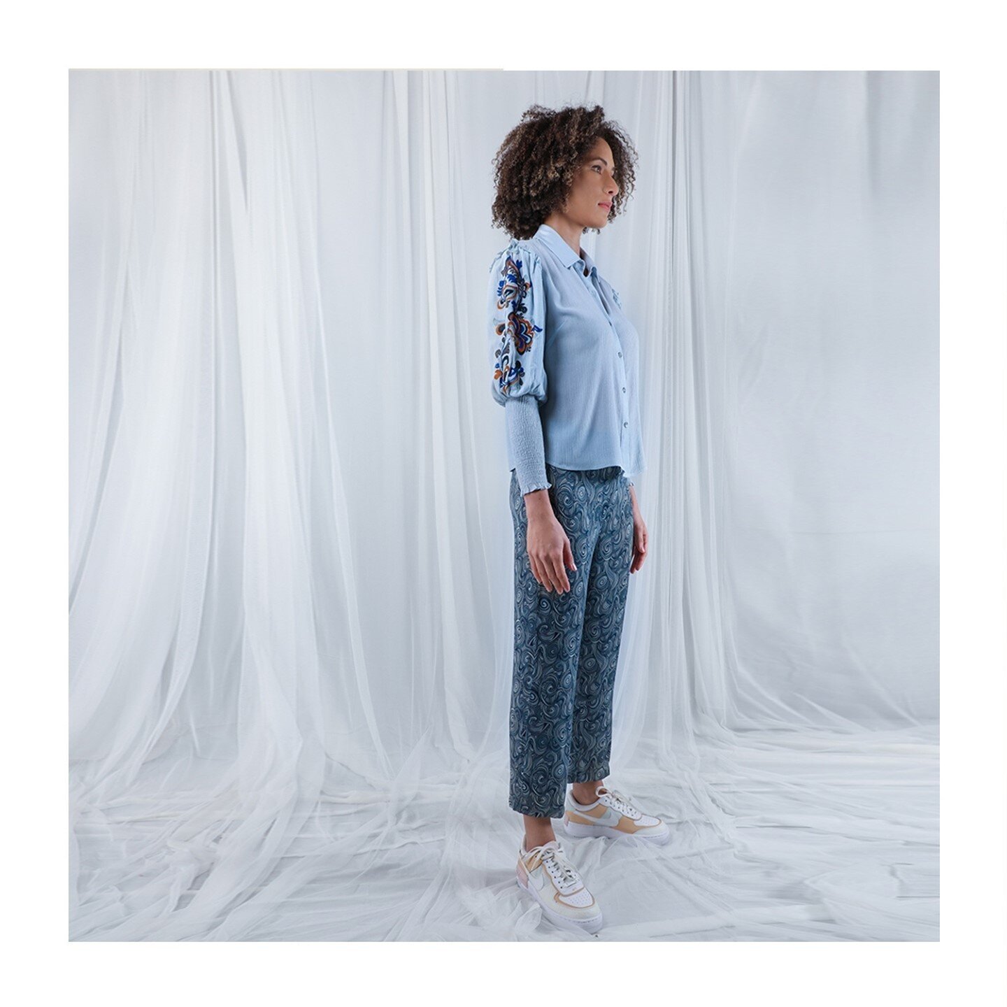 Statement sleeve shirt featuring elasticated cuff detail paired with our microprint trouser.⁠
#bl_nk_london⁠
.⁠
.⁠
.⁠
.⁠
.⁠
.⁠
.⁠
.⁠
.⁠
.⁠
.⁠
.⁠
#BL_NKSS21 #whowhatwearing #simplethingsmadebeautiful #theartofslowliving #shoplocal #sharingworldofshops