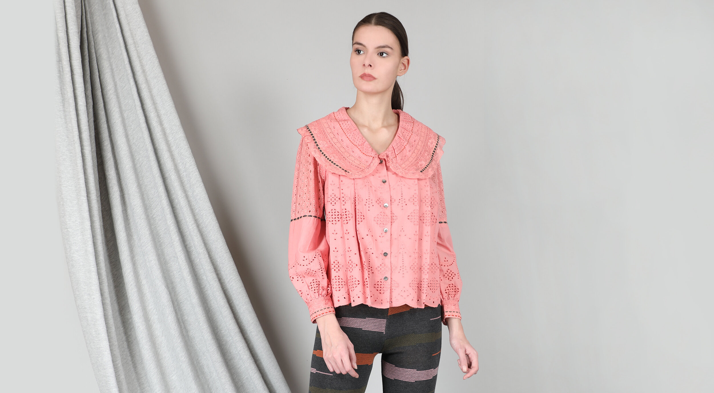  36969 FELICIA SHIRT CANDY PINK 