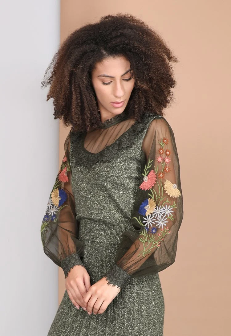 37469 NEVARINA KNITTED TOP AMAZON