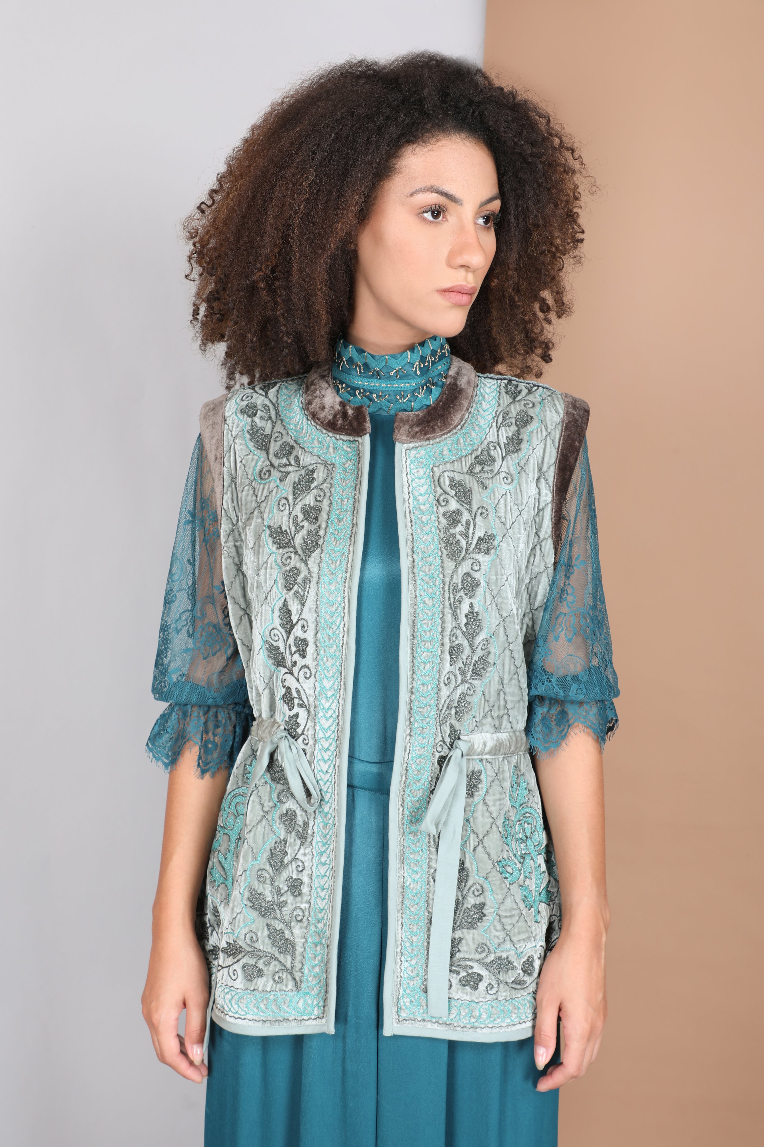 23189 RENIYA GILET SEAFOAM