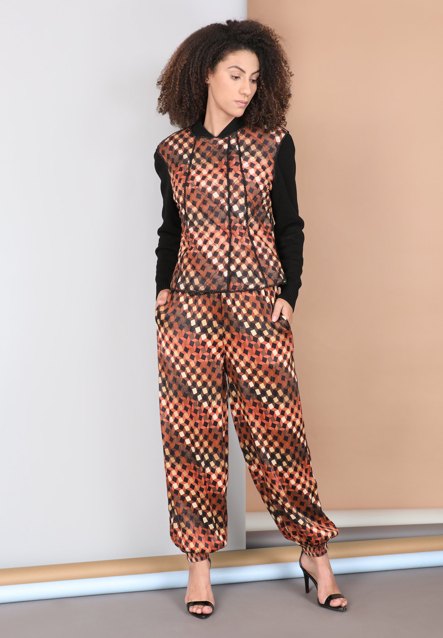 71035 CINDY JACKET DP 5070_AW22 &amp; 92203 ANIMI TAPERED TROUSERS DP 5070_AW22