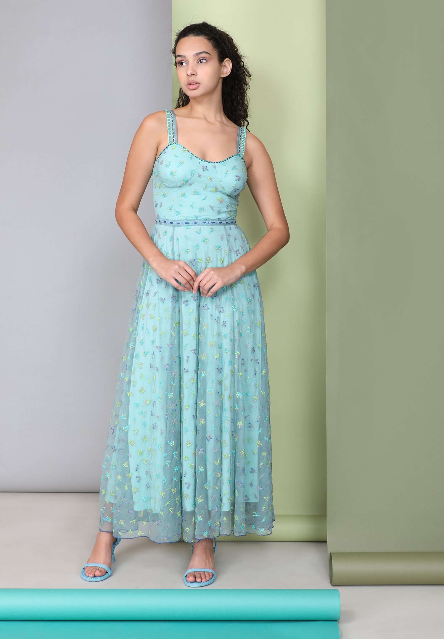 401912 NIMIYA DRESS WATERFALL GROUP