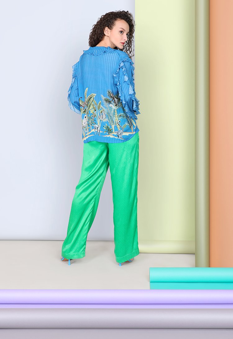 37742 RIO SHIRT DP 6094_SS 23 &amp; 92330 KLARA WIDELEG PANTS DP 6119_SS 23