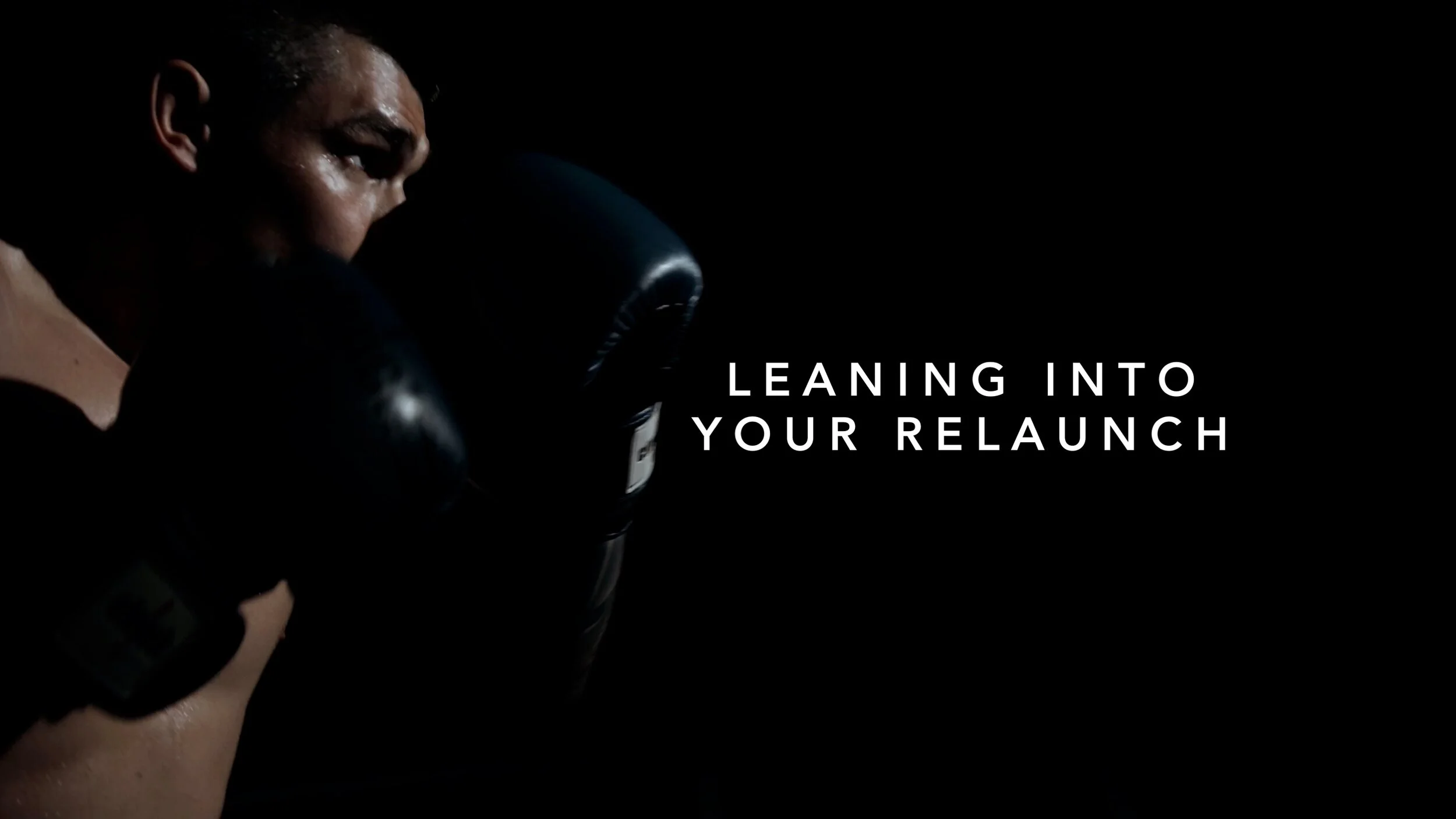 TWO STEPS BACKWARDS: Leaning Into Your Relaunch