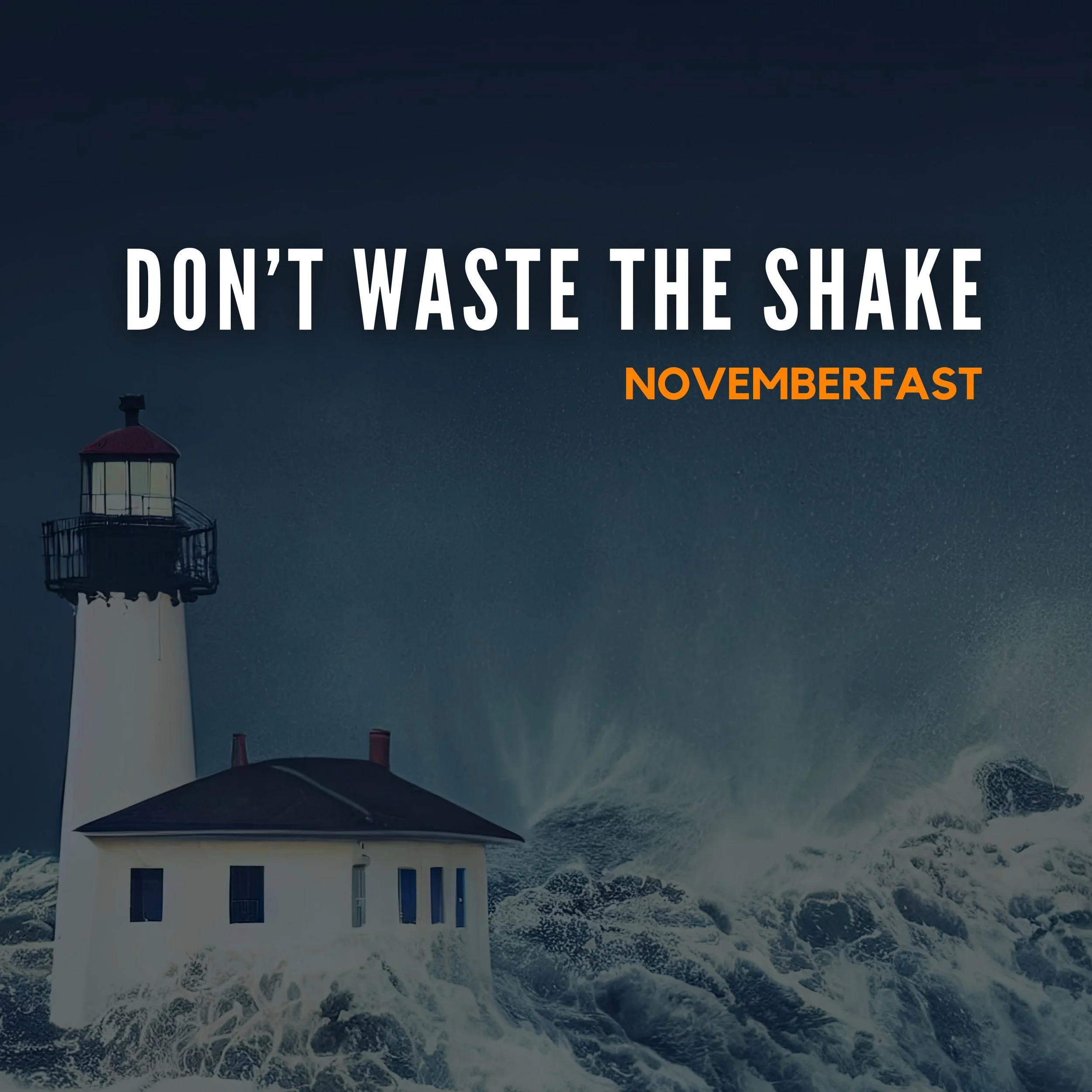DON'T WASTE THE SHAKE