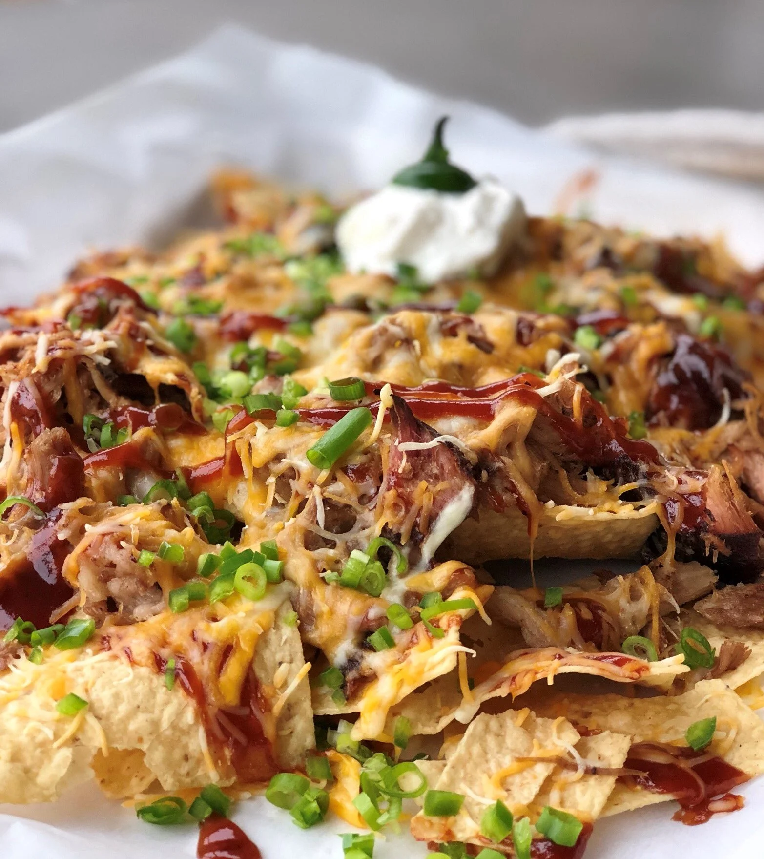 CELEBRATE #NATIONALPORKMONTH WITH GAME DAY NACHOS