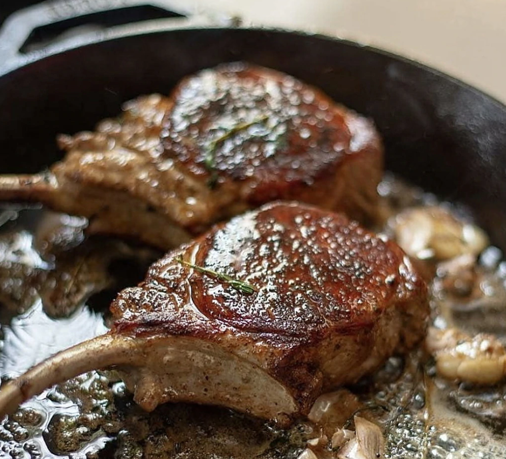 Traditional Southern New Year's Day Dinner with Cheshire Pork