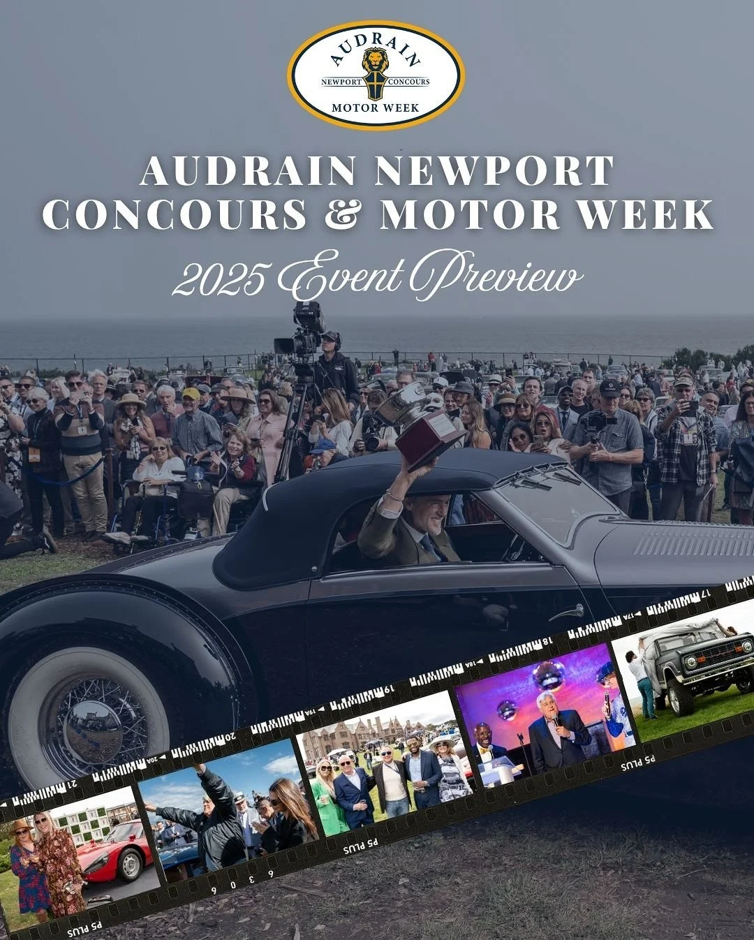 Swipe to learn about the 2025 Audrain Newport Concours &amp; Motor Week 🏎️🏆

For more info visit AudrainConcours.com
Follow @audrainconcours 
&bull;
&bull;
&bull;
#audrainconcours #ACMW2024 #ACMW2025 #concoursdelegance #newportRI #newport #rhodeisl