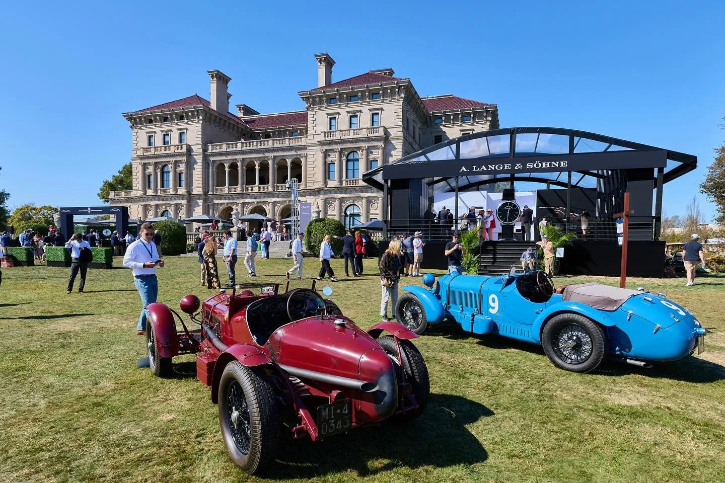 A. Lange &amp; S&ouml;hne introduces two new timepieces at Audrain Concours 2025.
 
@alangesoehne returned as the presenting sponsor of the Audrain Newport Concours d&rsquo;Elegance for the third consecutive year, treating visitors to their latest de