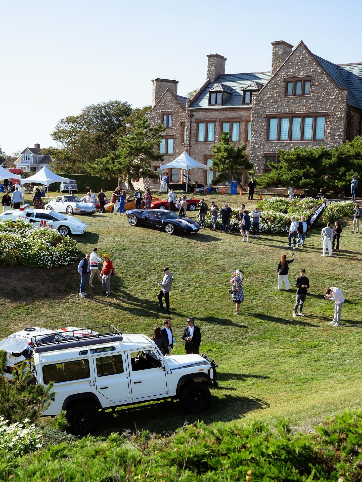 Thinking back to the best event, packed with sunshine, elite cars, stunning views &amp; delicious food #theGathering #ACMW