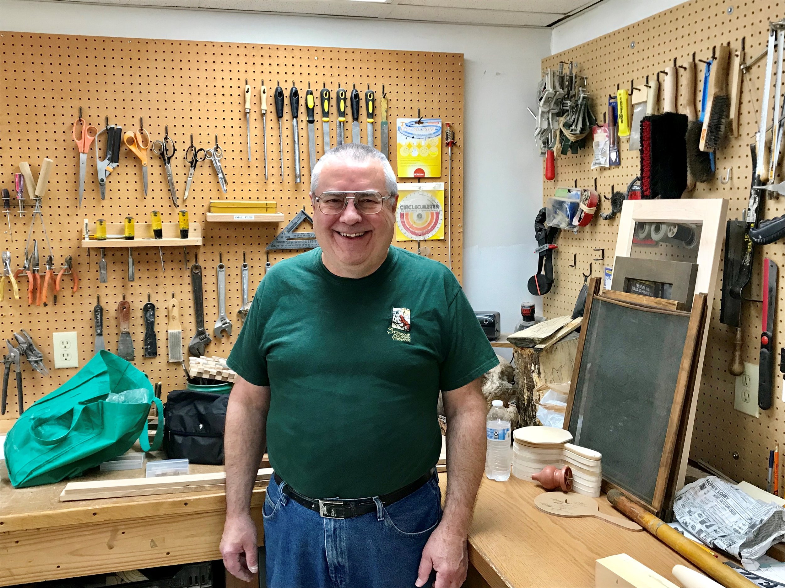  “I volunteer because I like woodworking and helping people.”  -Mike 