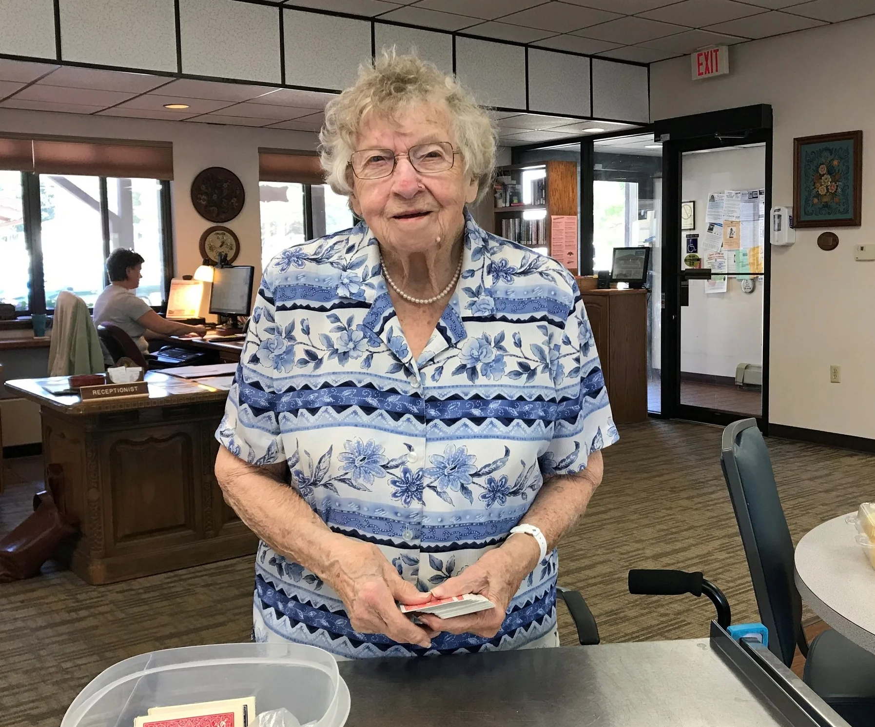 “I volunteer because I like people.” -Ruby