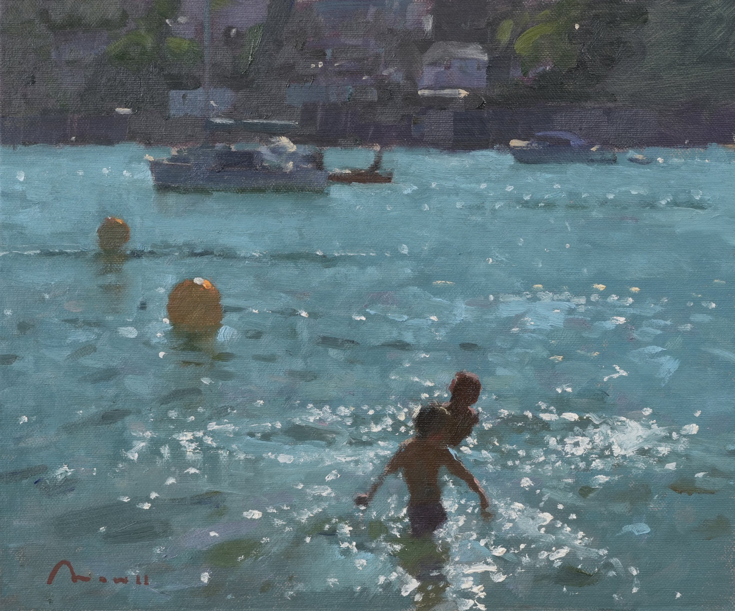 Two Boys and Two Buoys