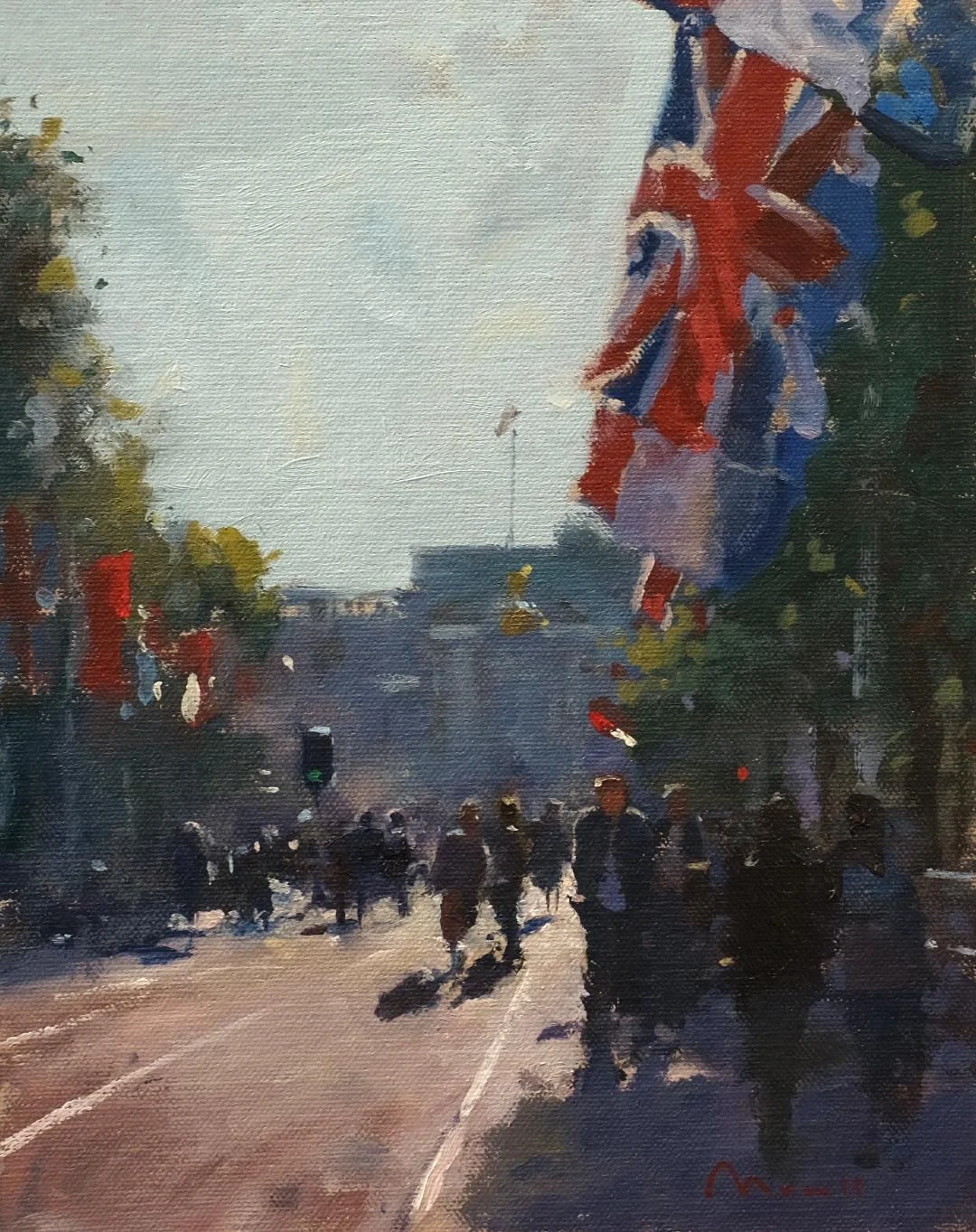 Summer, The Mall, London