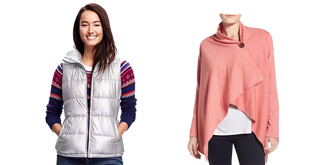 1| Puffy Vest 2| Cardigan