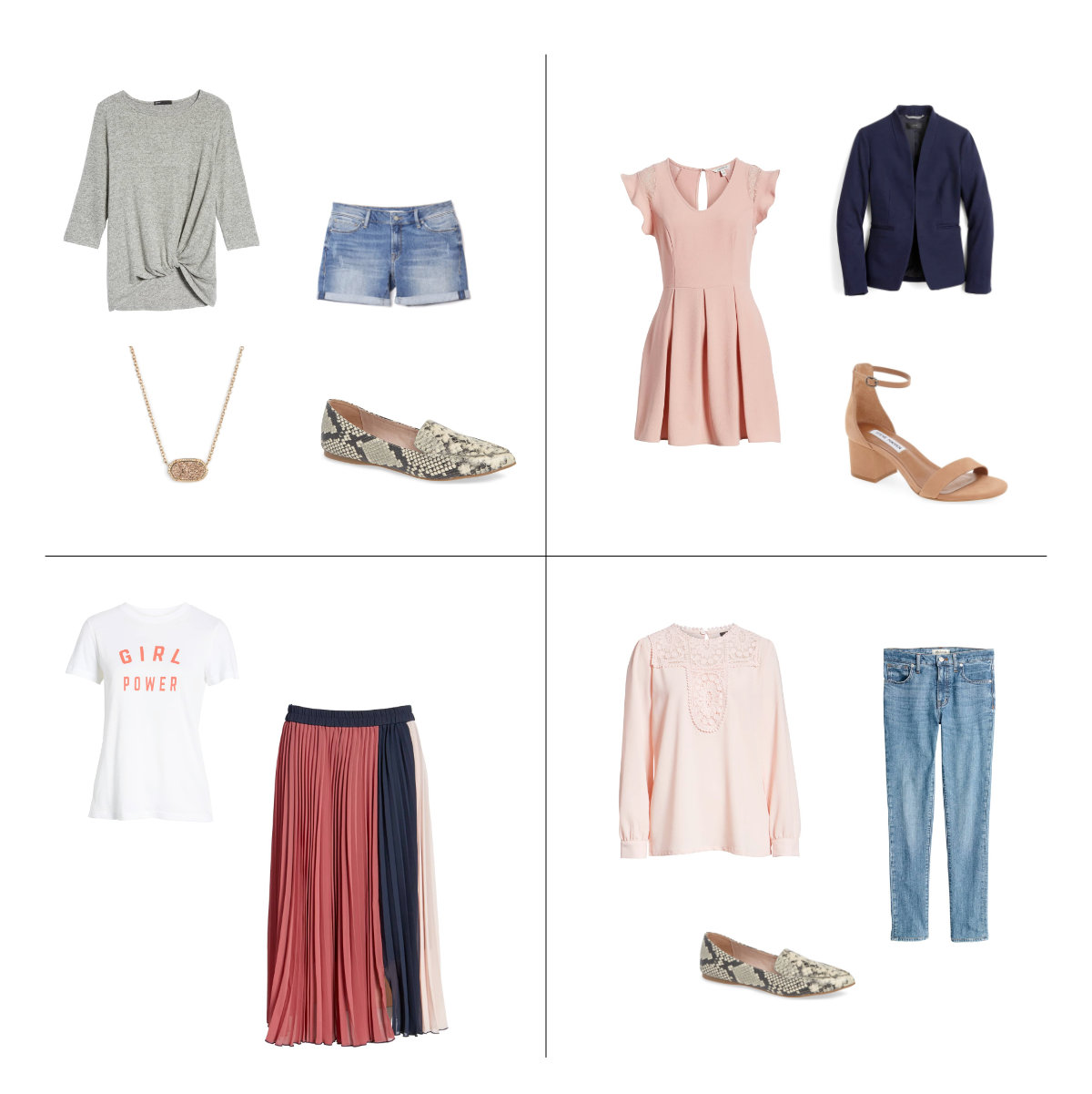Build a 23 Piece Spring Capsule Wardrobe — The Laurie Loo