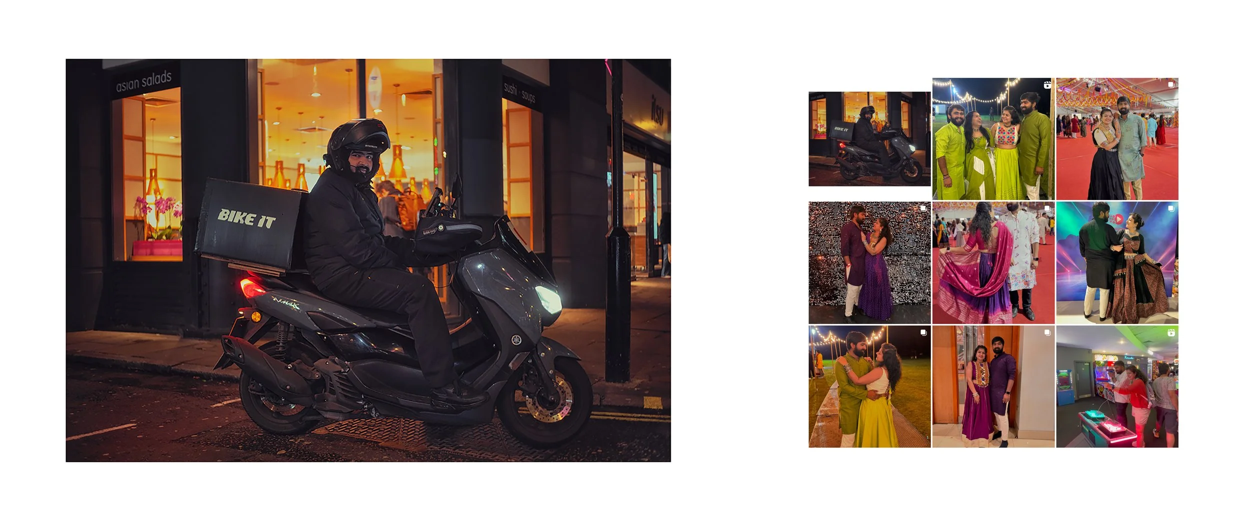   Street Corner Society   Street Corner Society is a critical commentary on dehumanisation through the rise of “Convenience Culture” and its impact on the gig economy. This project seeks to humanise delivery riders, celebrating their dignity, resilie