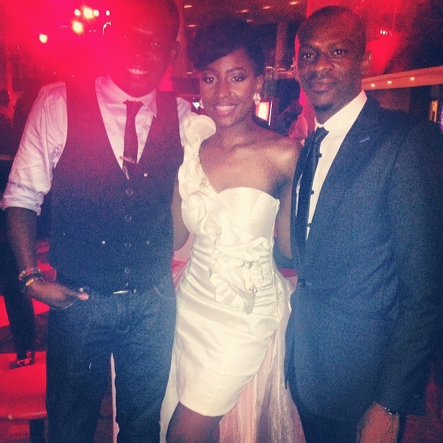 @imoteda proof I was at the #AMVCA - lighting partially saved by Instagram filter.