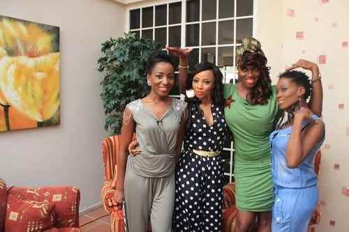 L-R: Oreka Godis, Toke Makinwa, Waje and Tosyn Bucknor.