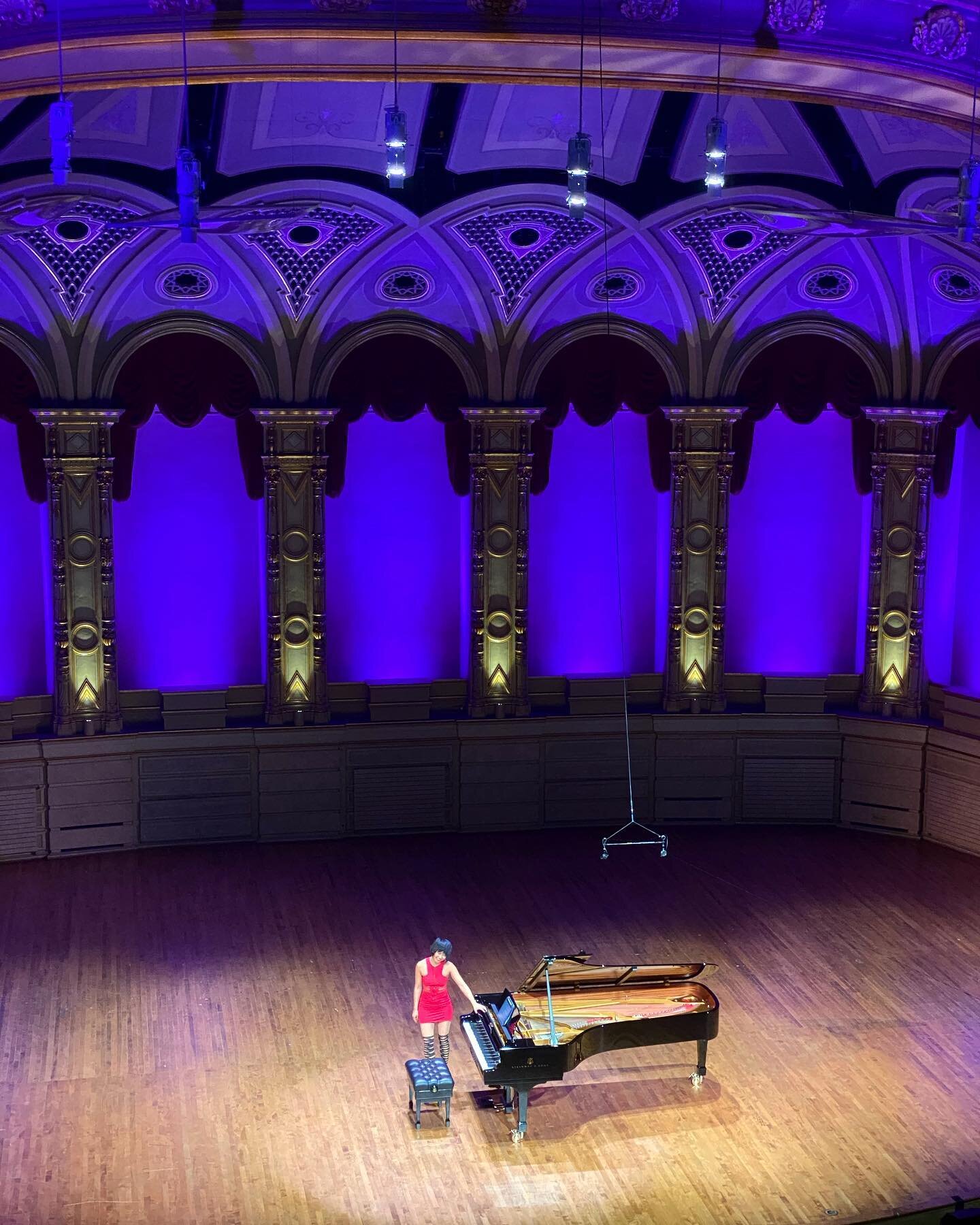 🎹🎹Best way to spend #yujawang #pianoday.  March 29th 2022. World Piano Day takes place on the 88th day of the year because of the number of keys on the instrument being celebrated.

Thanks for the birthday tickets @elopezdee @mlopezdee!
