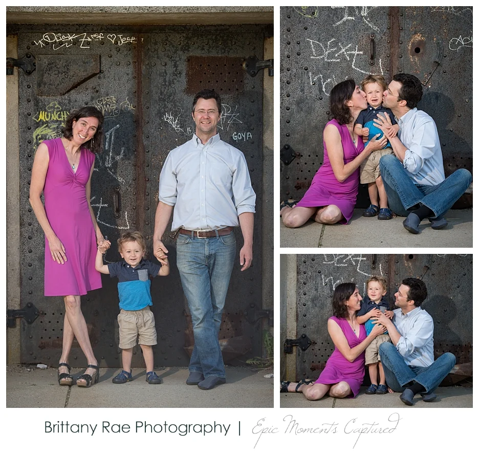 Maine Family Portrait Photographer at Portland Headlight -