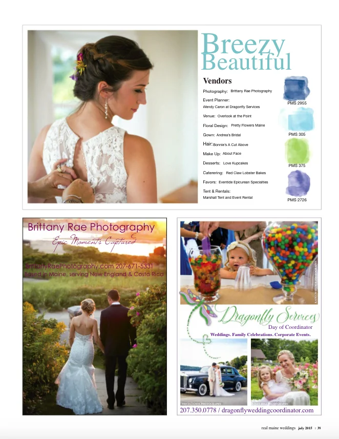 Real Maine Weddings Magazine Published Maine Wedding Photographer - 6