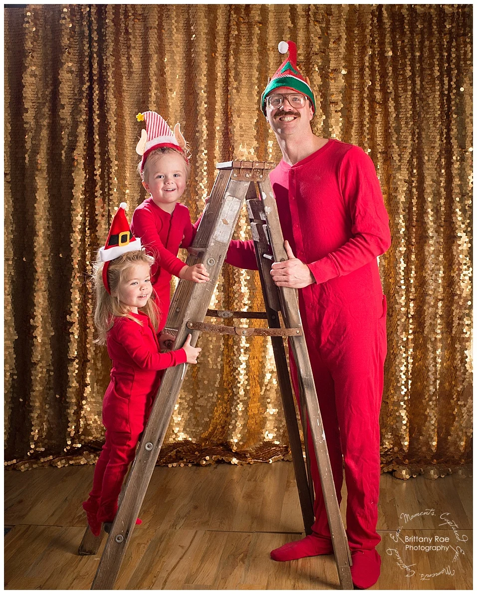 Awkward Family Photos by Maine Family Photographers - Christmas onesies