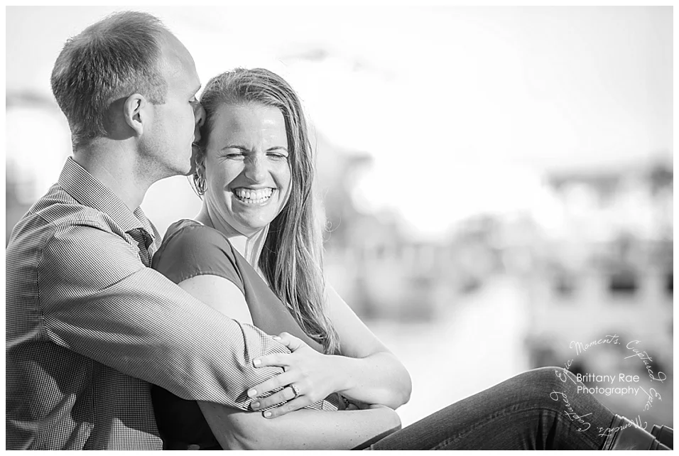portland engagement session in Portland's Old Port and Portland Headlight -
