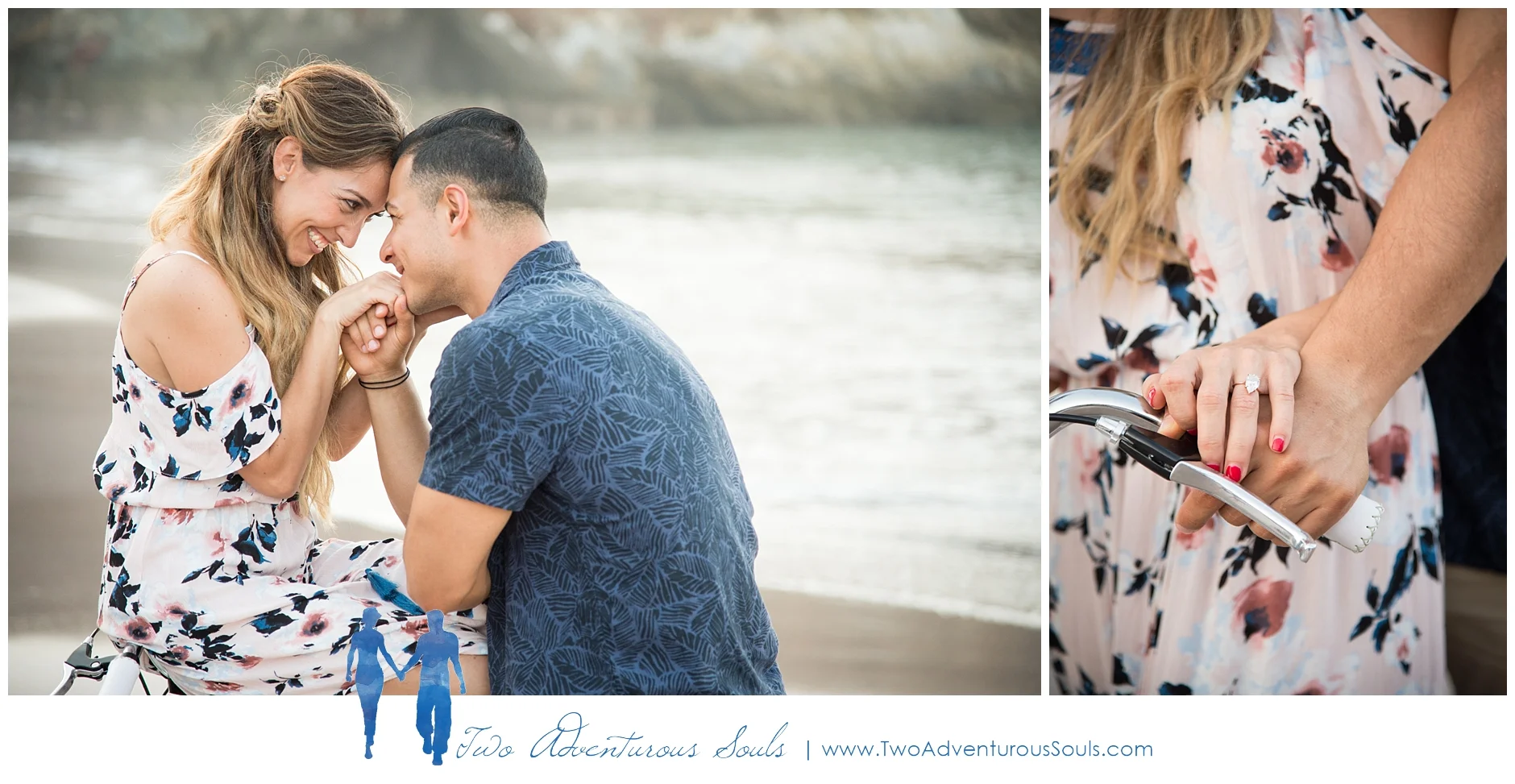 Engagement session in Costa Rica, Playa Minas, Costa Rica Wedding Photographers - Beach Engagement Session with Schwinn Bikes