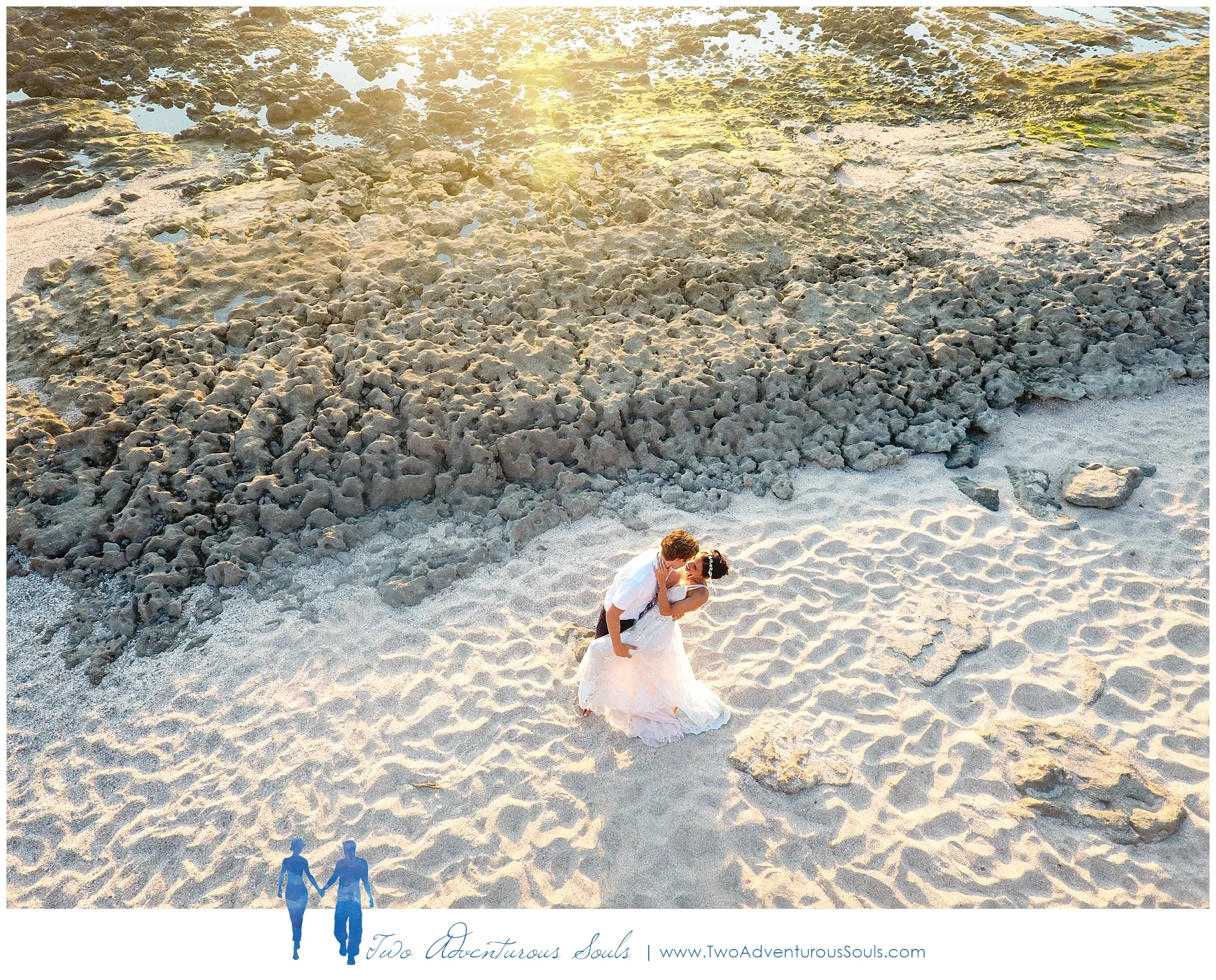 Sueno del Mar Elopement by Costa Rica Wedding Photographers Two Adventurous Souls - Drone Wedding Images