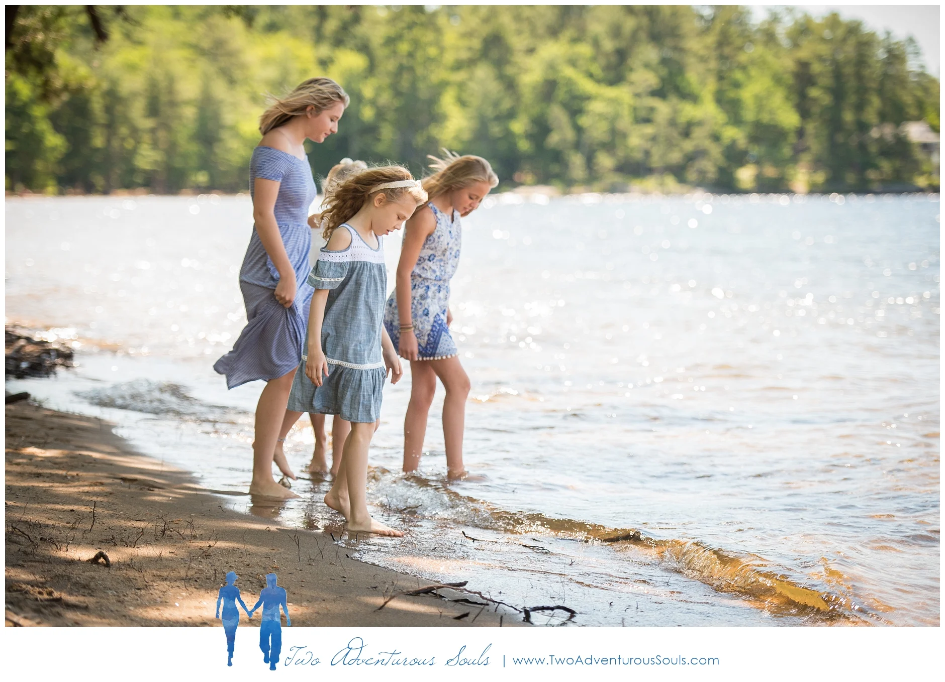 Sebago Lake Family Portraits, Sebago Maine Photographer - Candid Family Portraits
