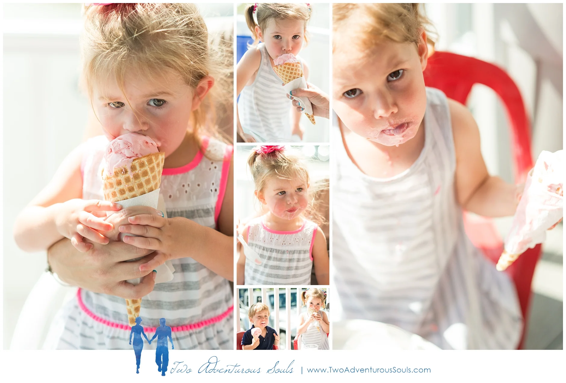 Maine Adoption Photographer, Southern Maine Family Photographer - Martels Ice Cream