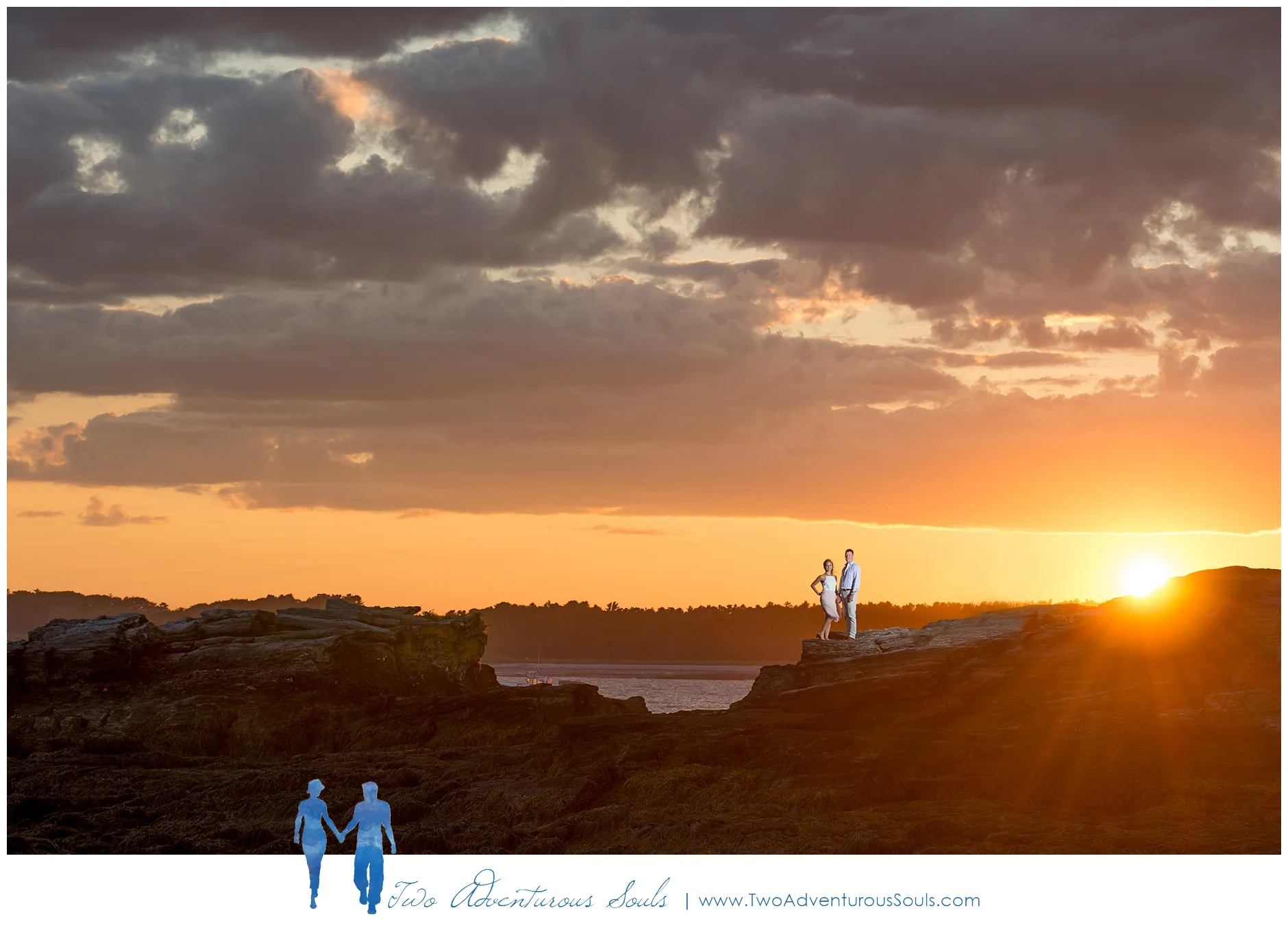 Kettle Cove Engagement Session, Cape Elizabeth Maine -