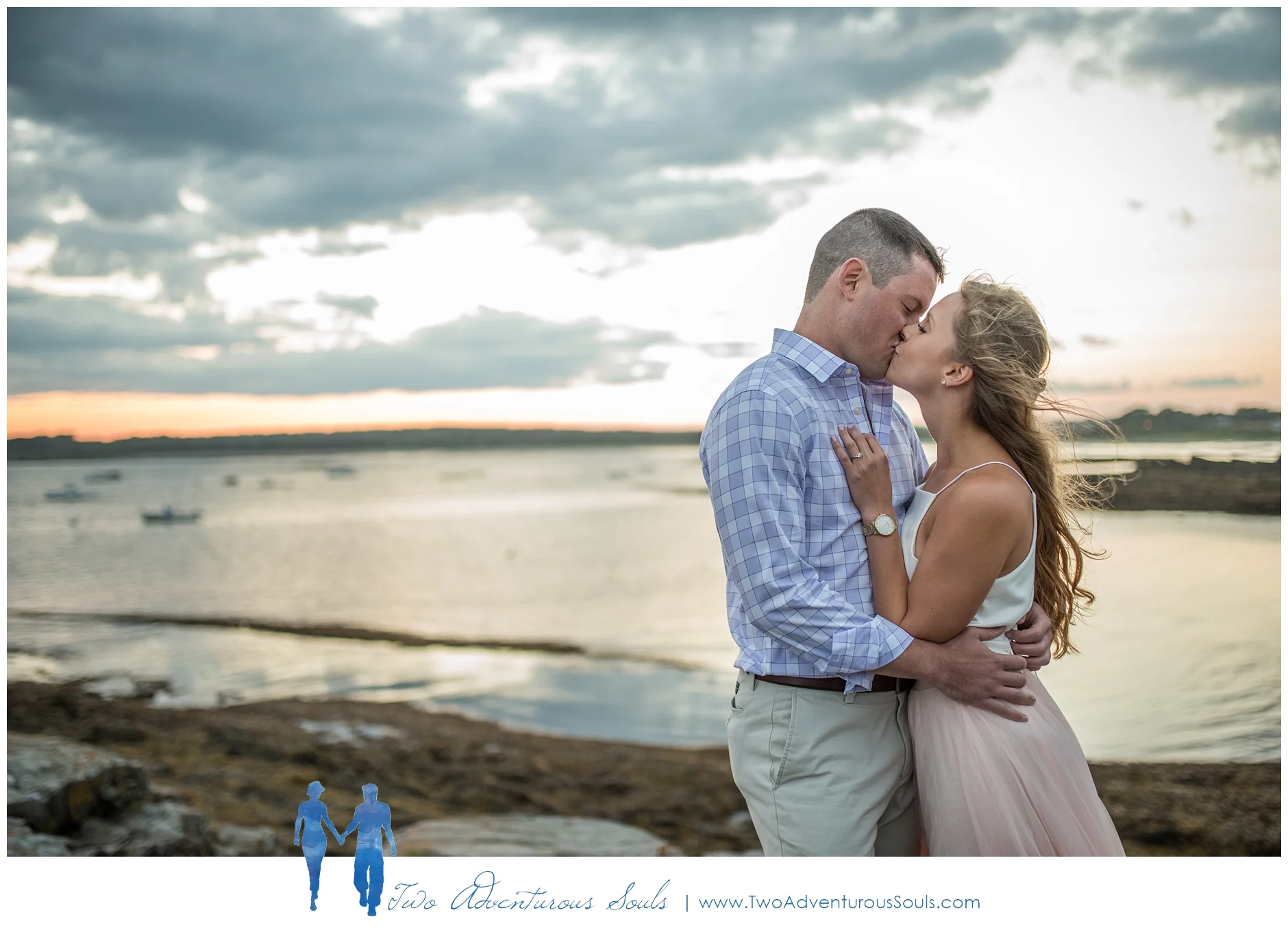 Kettle Cove Engagement Session, Cape Elizabeth Maine -