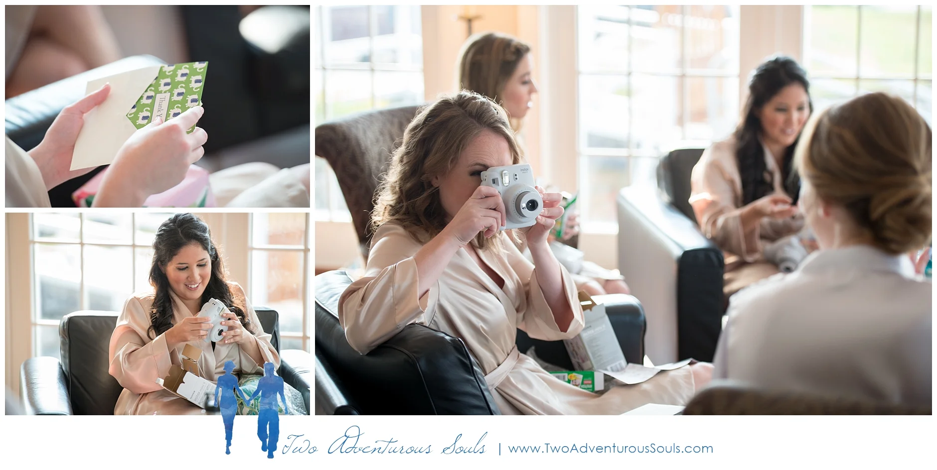Breakwater Inn and Spa Wedding, Kennebunkport Wedding, Maine Wedding - Bridesmaid Gifts