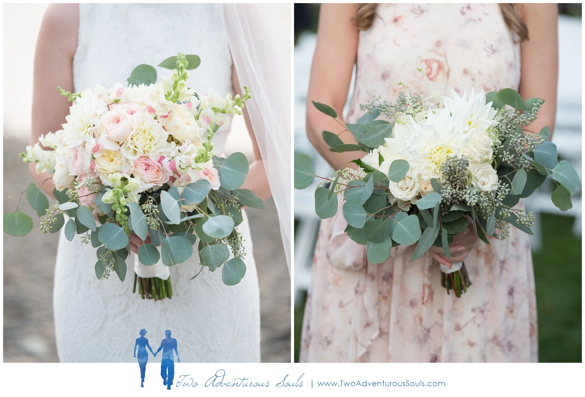 Breakwater Inn and Spa Wedding, Kennebunkport Wedding, Maine Wedding - Calluna Fine Flowers Bridal Bouquet