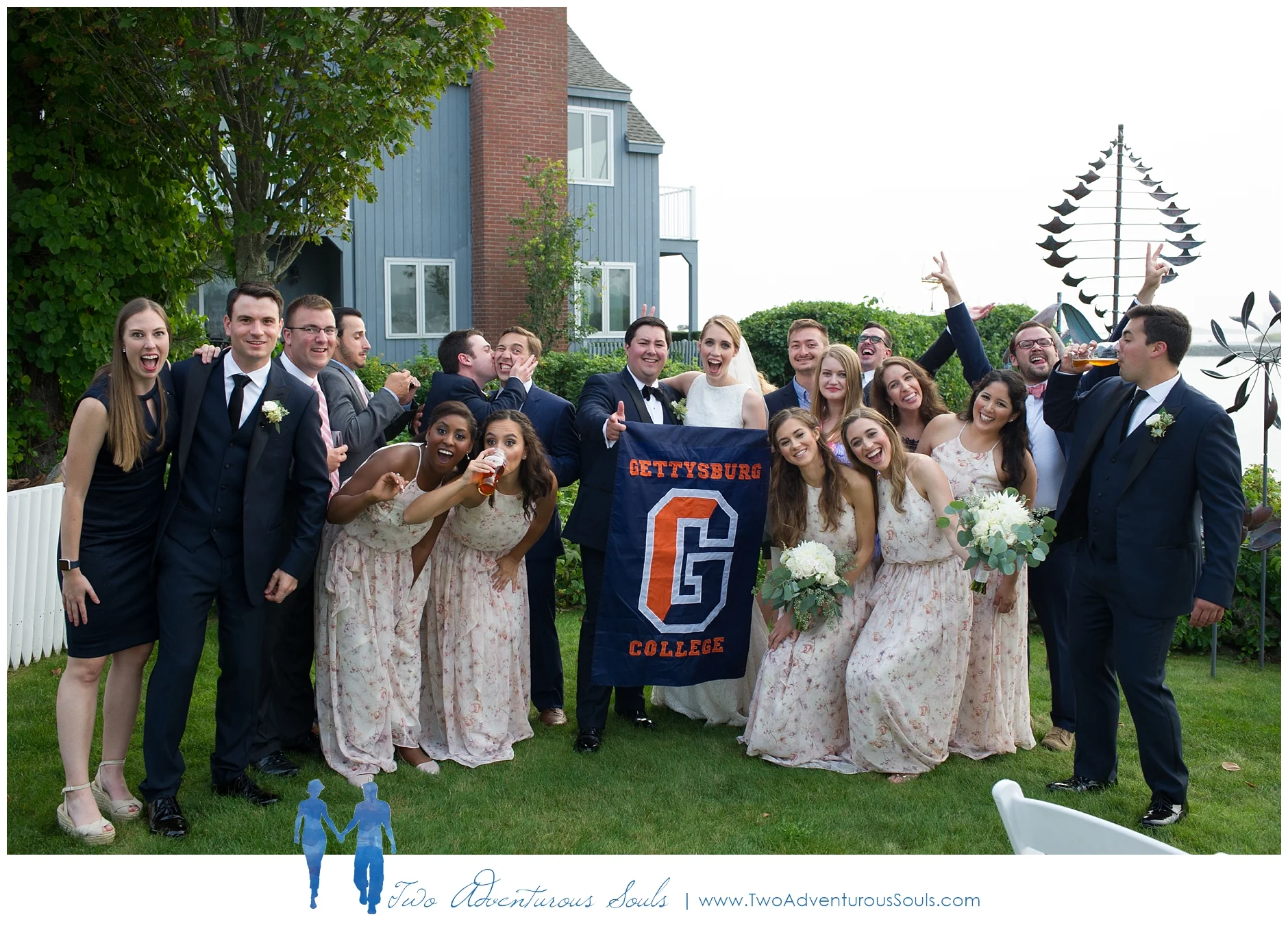 Breakwater Inn and Spa Wedding, Kennebunkport Wedding, Maine Wedding - Gettysburg College Wedding