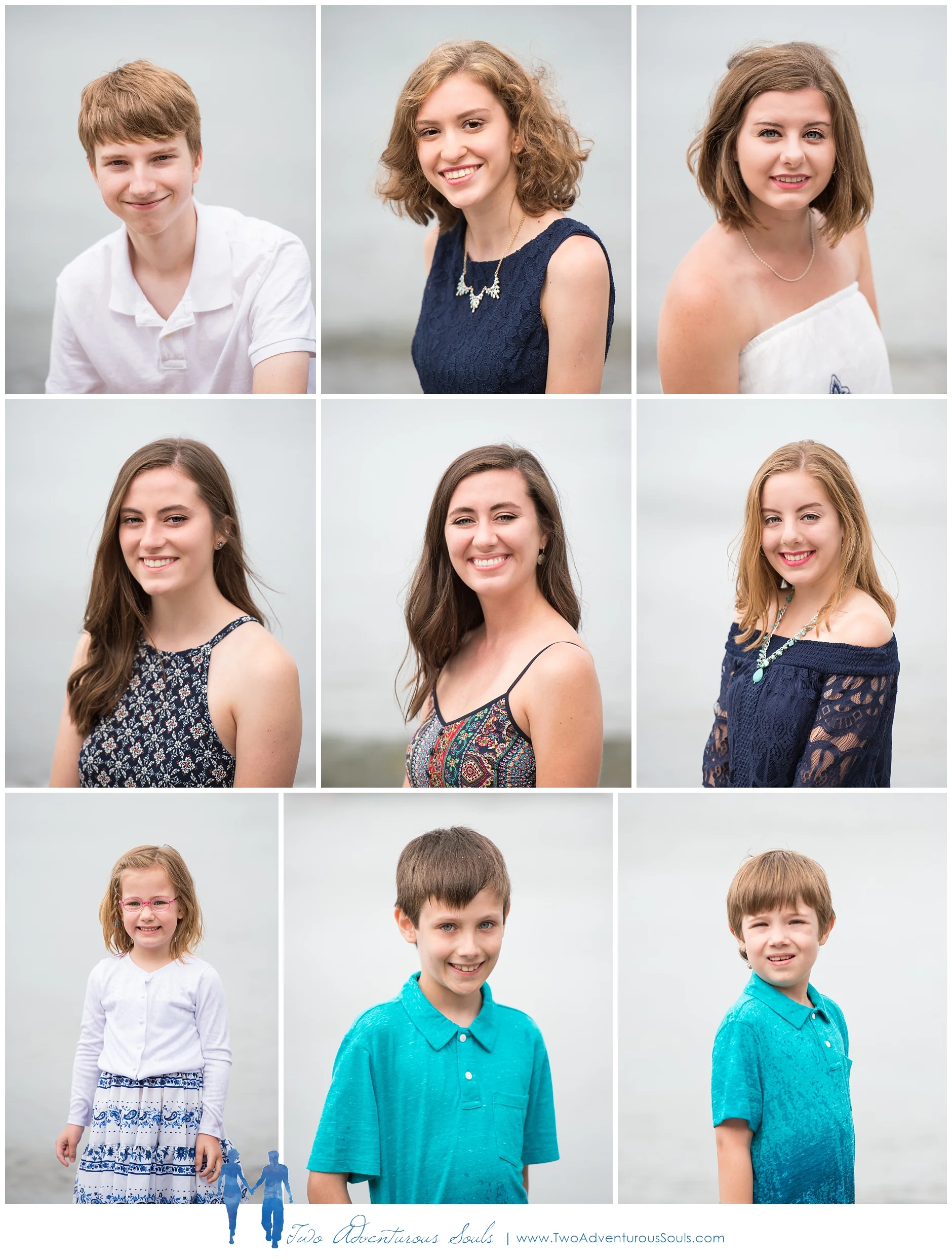 Bar Harbor Family Portraits, Bar Harbor Maine -