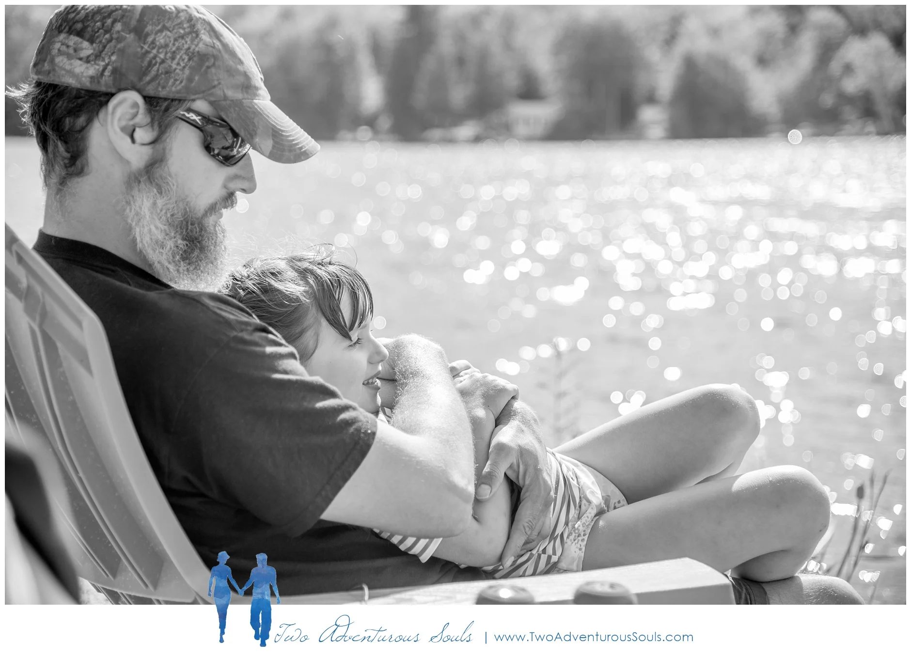 Maine Vacation Family Portraits, Lake Family Photos -