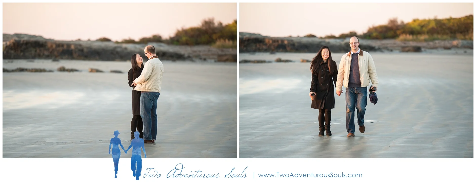 Surprise Proposal in Kennebunk Maine, Goochs Beach Photographer -