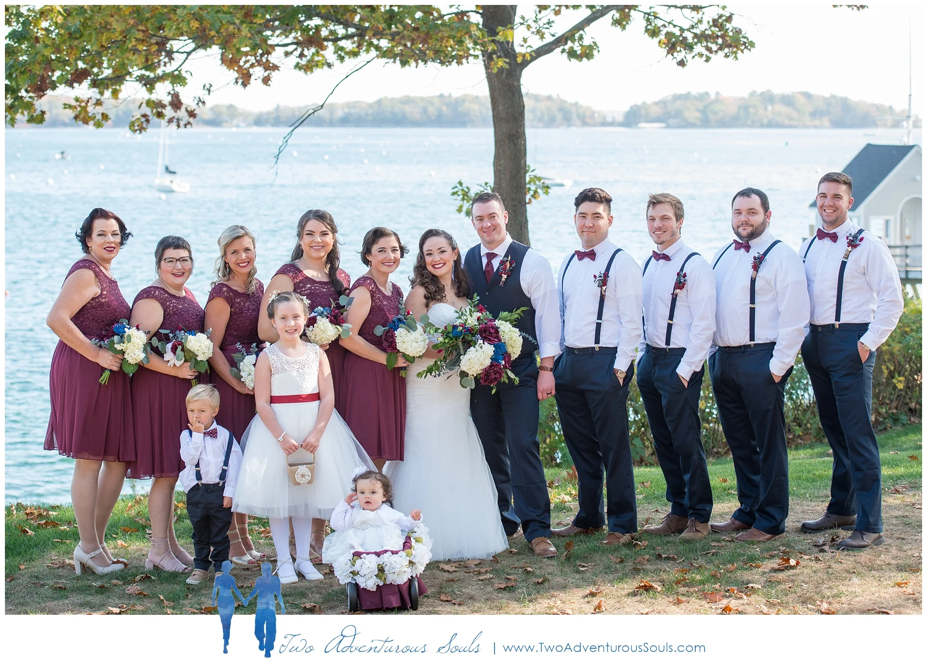 Portland Yacht Club Wedding, Portland Maine -