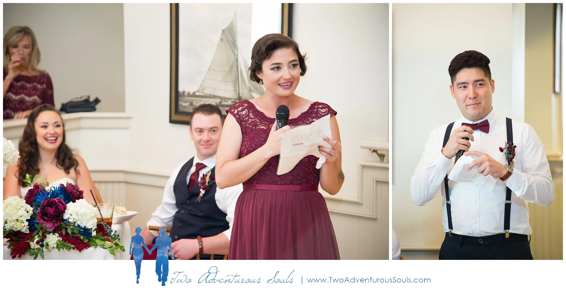 Portland Yacht Club Wedding, Portland Maine -