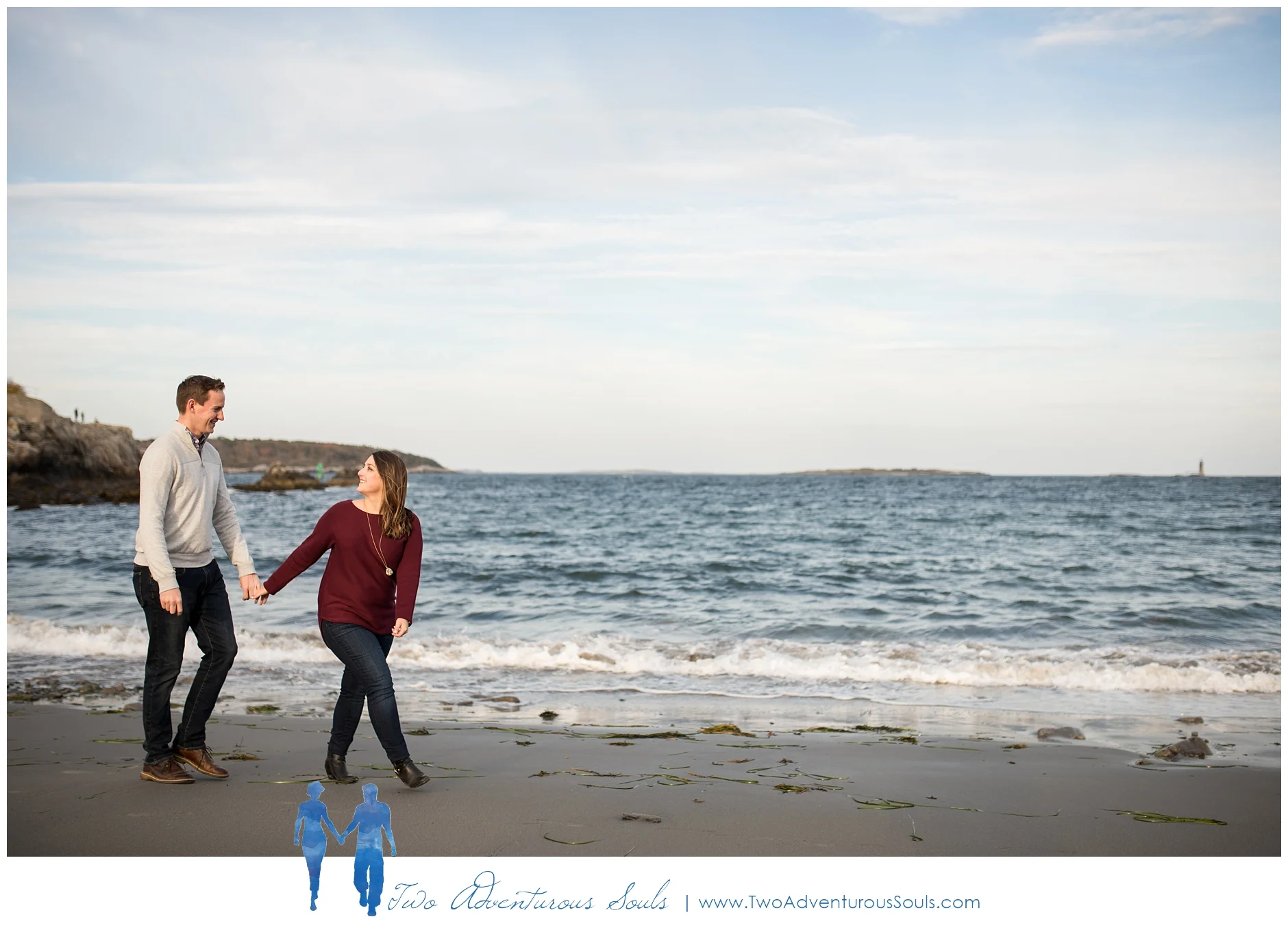 Portland Headlight Engagement Session, Maine Wedding Photographers -