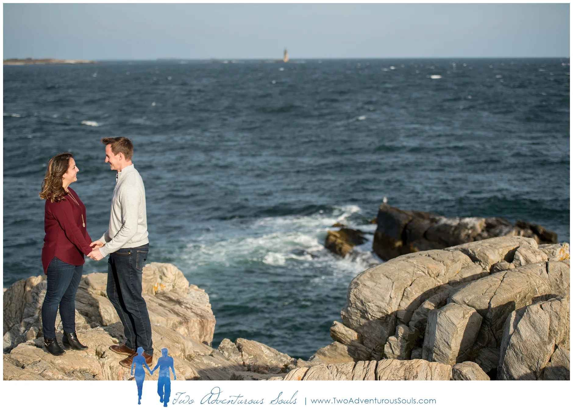 Portland Headlight Engagement Session, Maine Wedding Photographers -