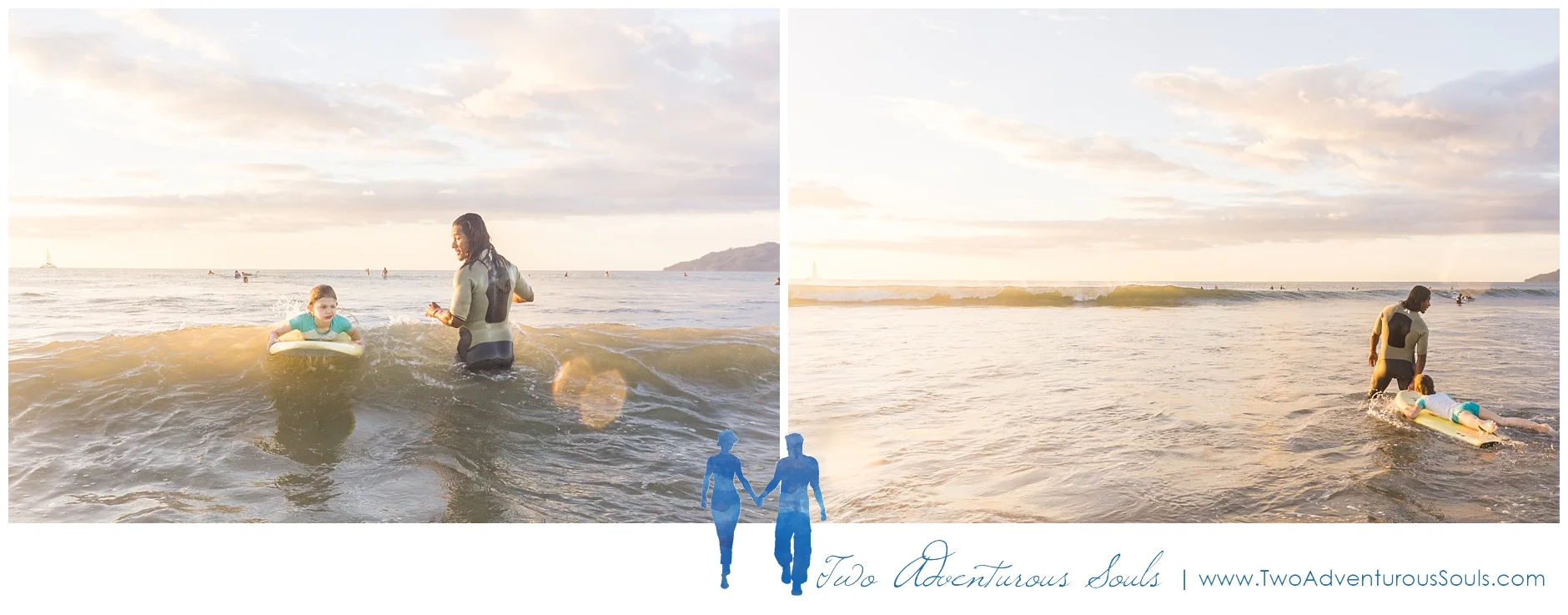 Costa Rica Wedding Photographers on Vacation in Tamarindo Costa Rica - Surf Lessons in Costa Rica