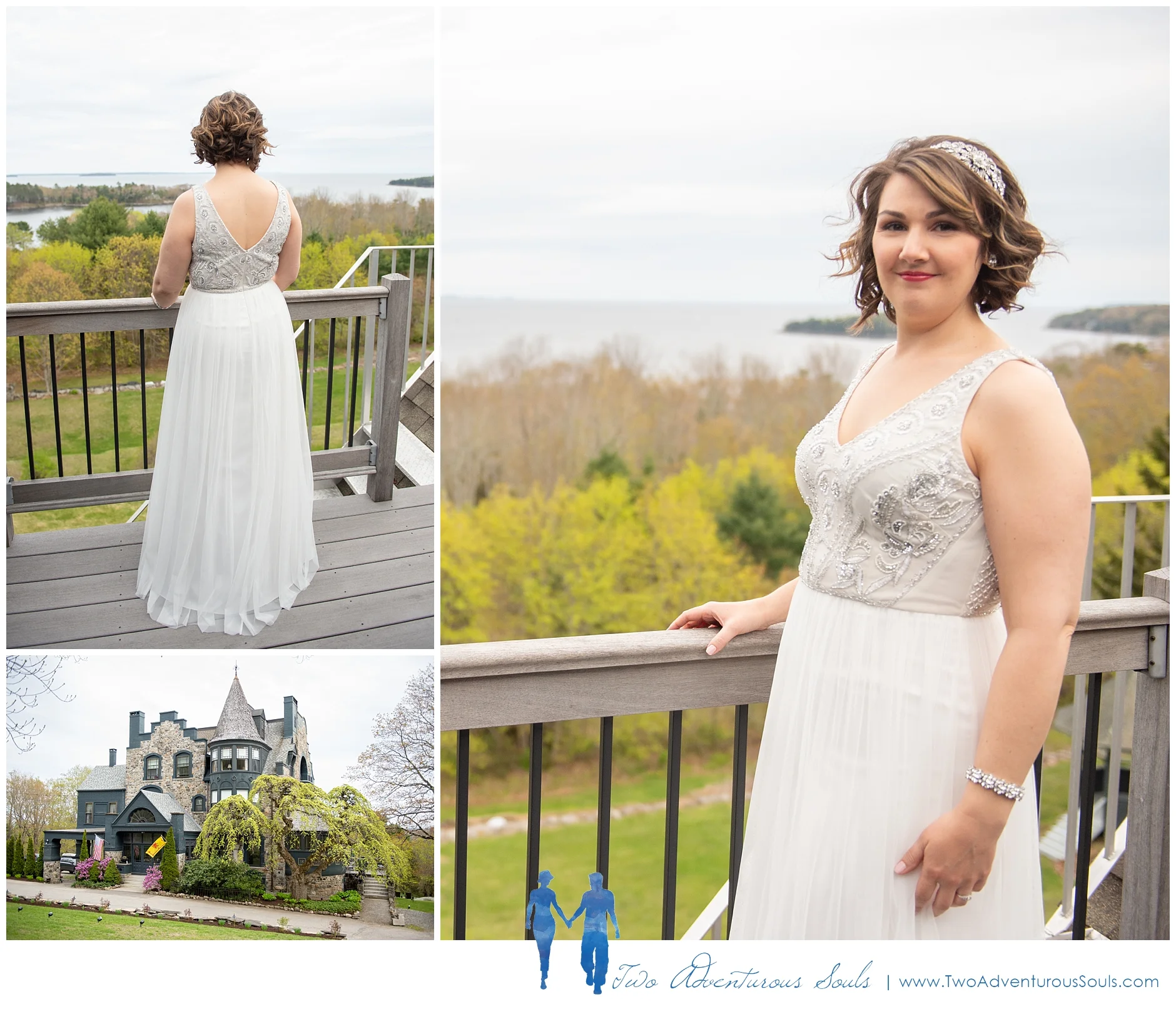 Norumbega Inn Wedding by Maine Wedding Photographers - Camden Wedding - 1