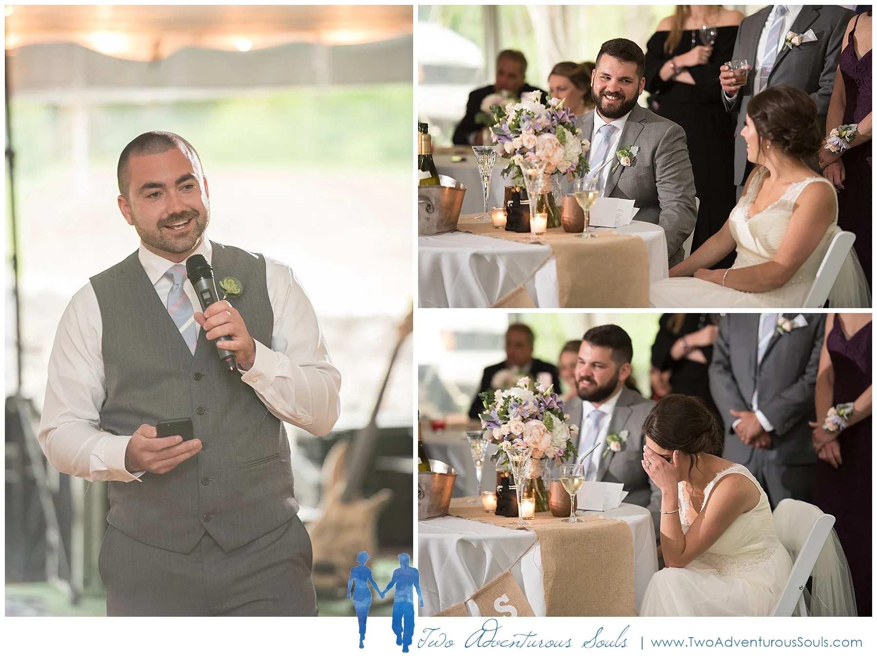 Dexter's Inn Wedding, New Hampshire Wedding Photographers_Wedding Speeches