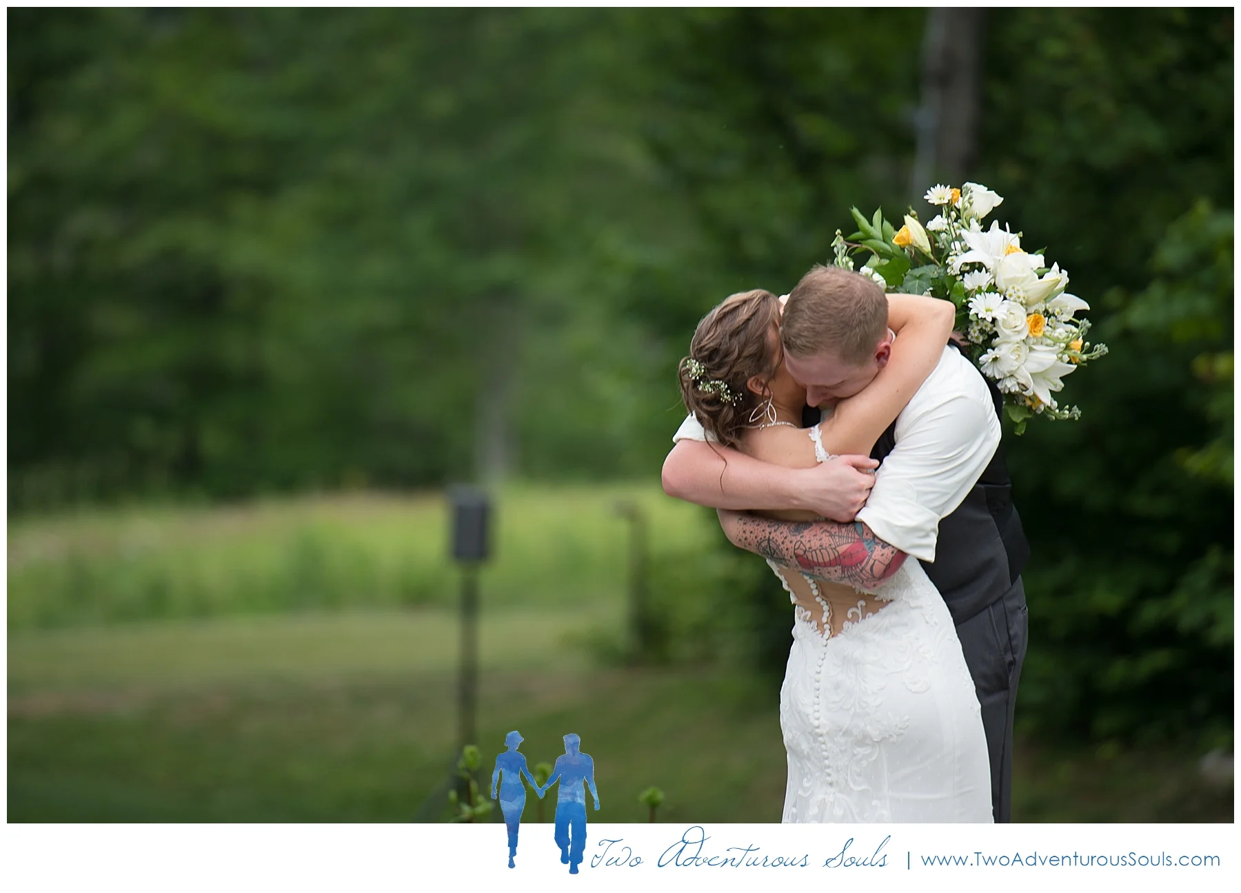 Sunday River Wedding, Maine Wedding Photographers - First Look at Jordan Hotel